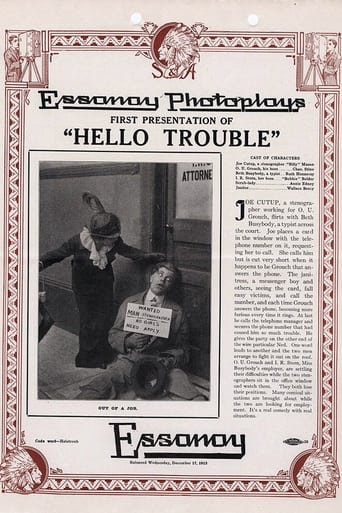 Hello, Trouble (1913)